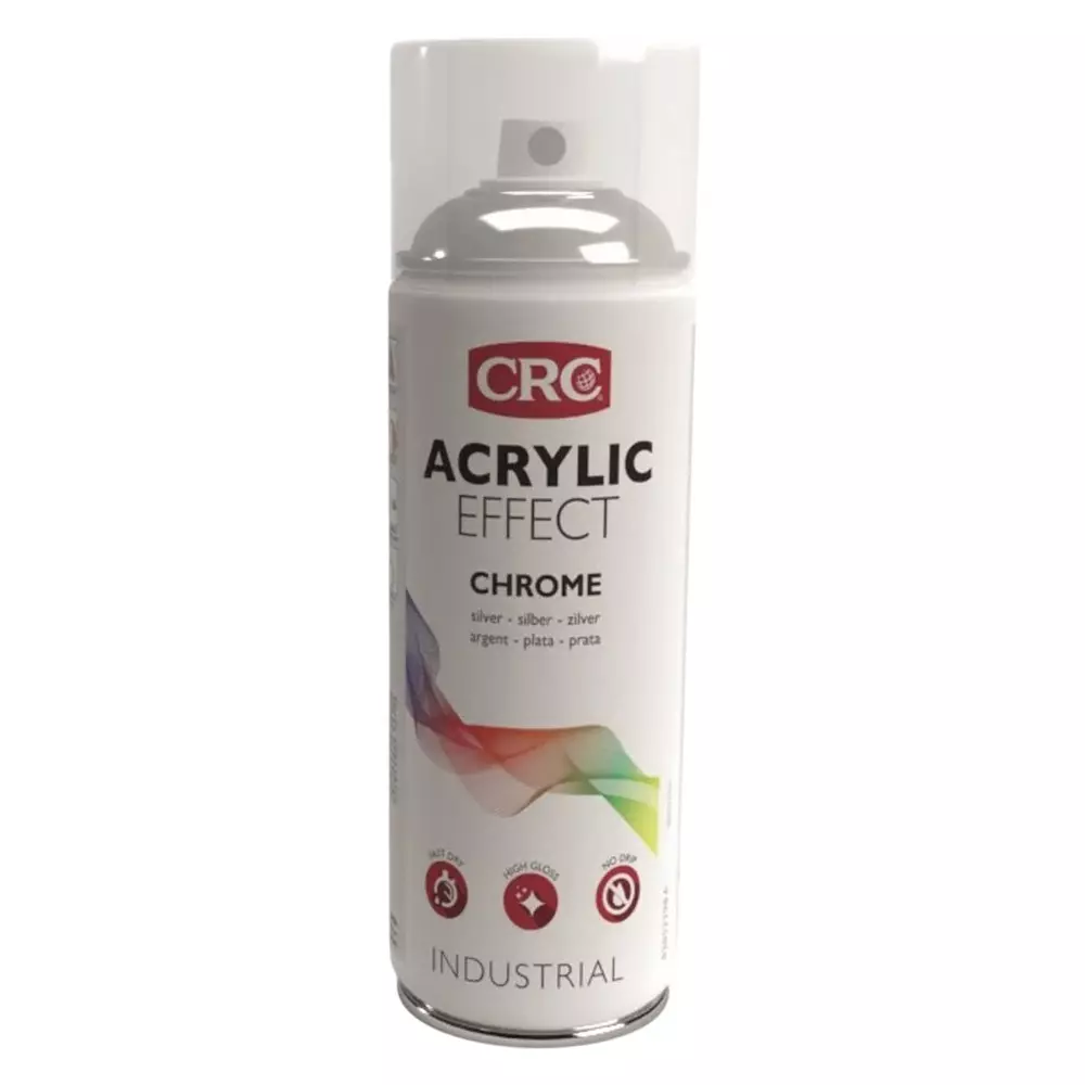 CRC 400 ml RAL 9005 Black Satin Spray Paint, 31062